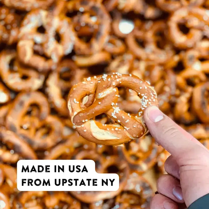 Handmade Maple Bourbon Pretzel Pieces, 8oz Bag