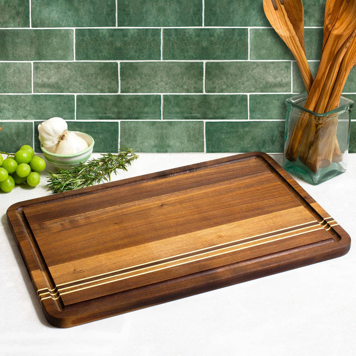 Rock & Branch® Acacia Wood Cutting Board with Juice Groove