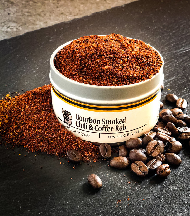 Bourbon Smoked Chili & Coffee Rub