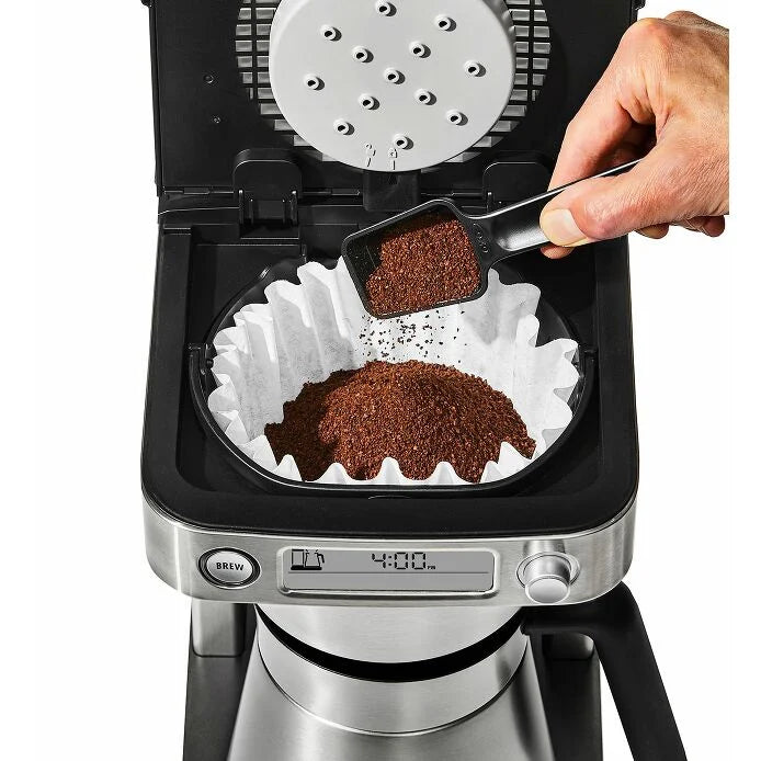 12-Cup Coffee Maker with Podless Single-Serve Function