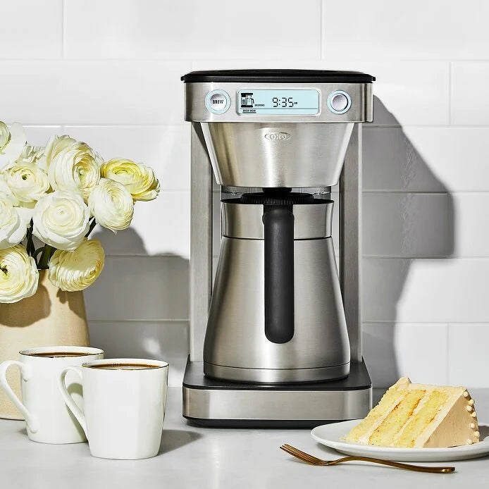 12-Cup Coffee Maker with Podless Single-Serve Function