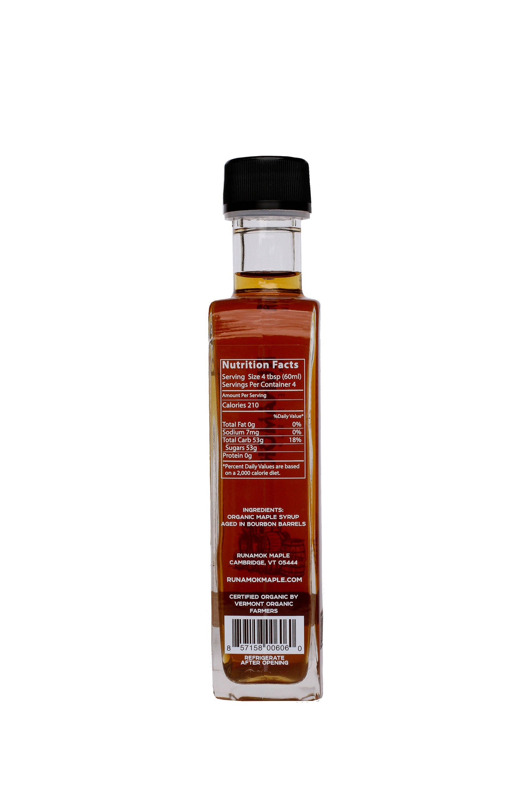 Bourbon Barrel-Aged Maple Syrup