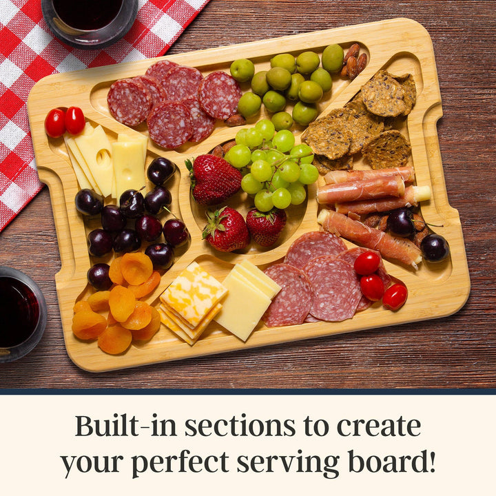Flip, Serve & Store™ Charcuterie Board with Locking Lid