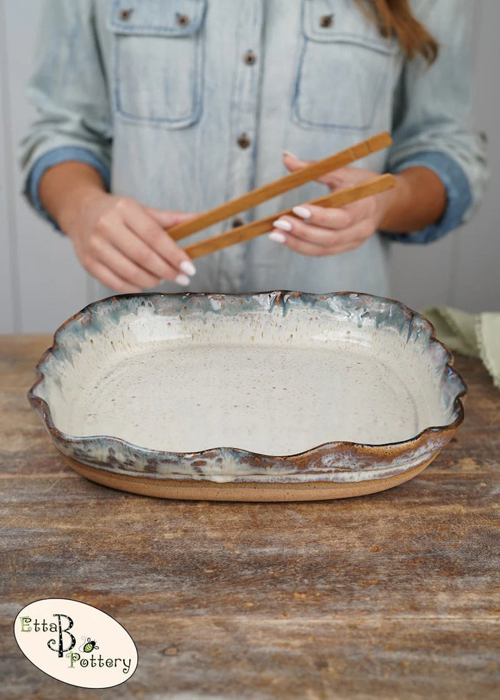 Etta B Pottery Cobbler Dish