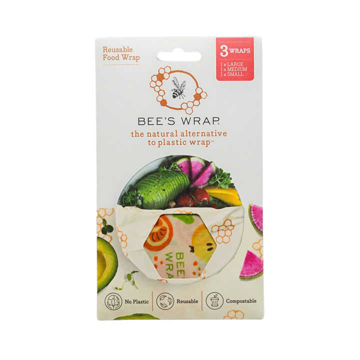 Bee's Wrap Garden Party, Assorted 3 Pack