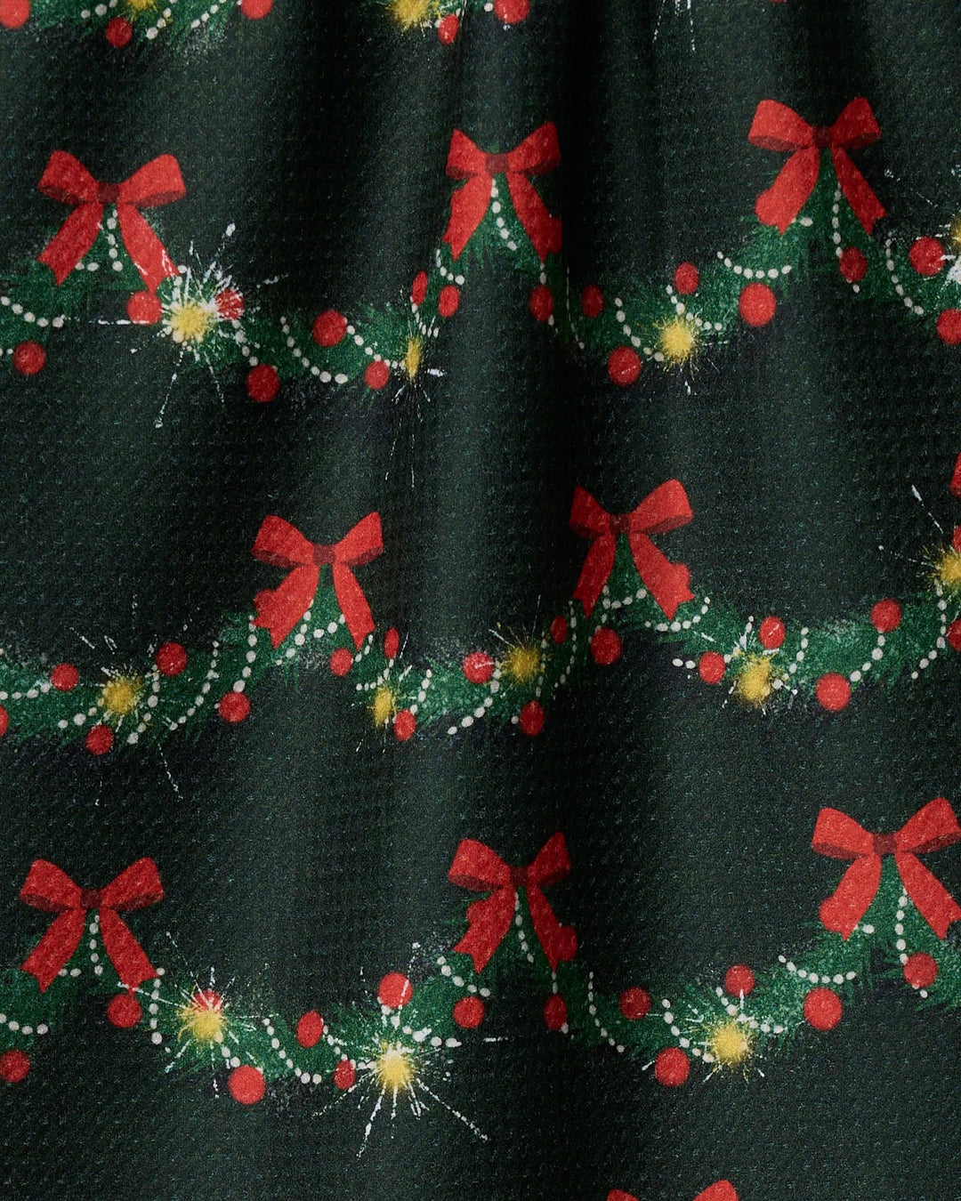 Yuletide Garland Kitchen Tea Towel