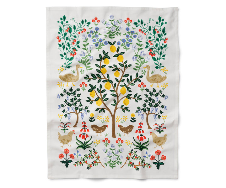 Country Farm Tea Towel