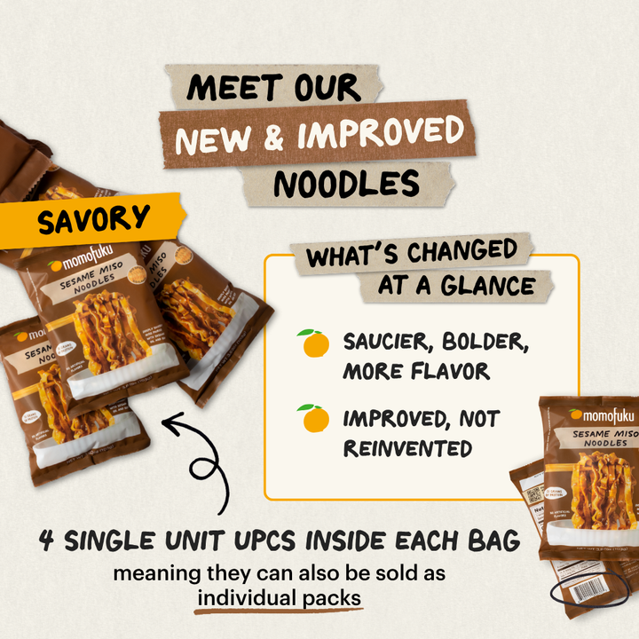 Momofuku Sesame Miso Noodles