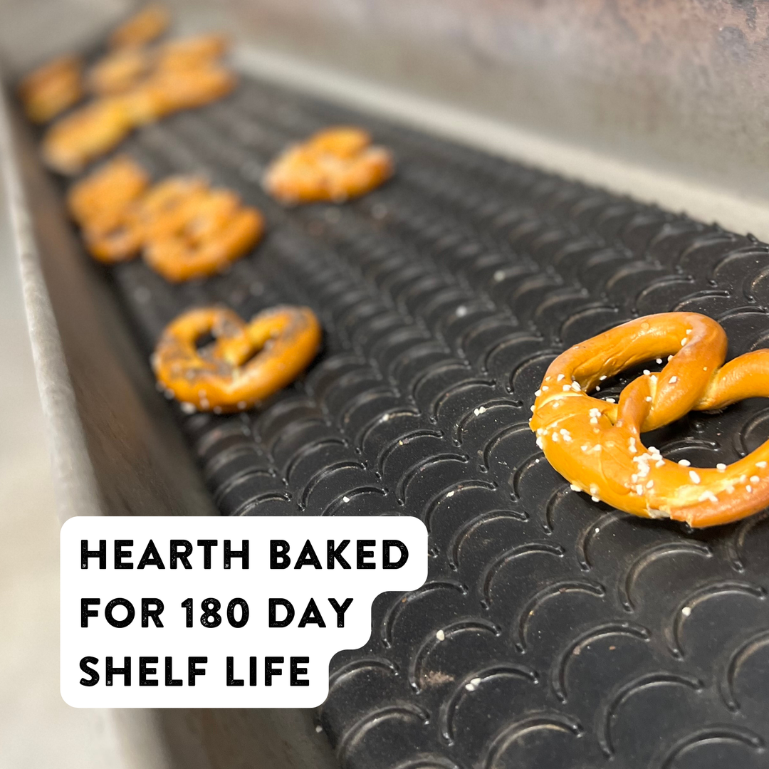 Handmade Sourdough Pretzels, Salted, 8oz Bag