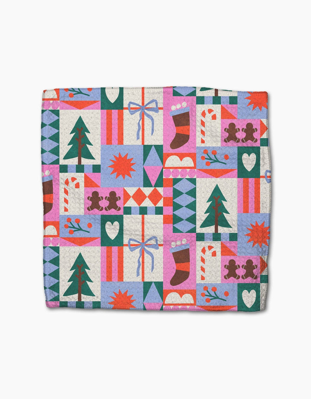 Festive Cheer Dishcloth Set of 3