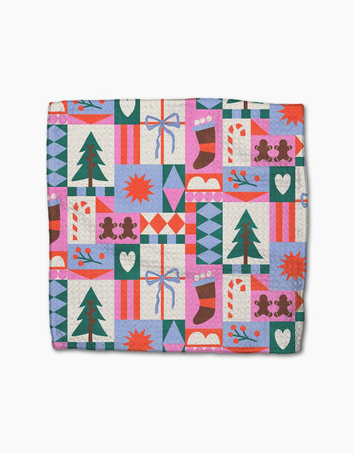 Festive Cheer Dishcloth Set of 3