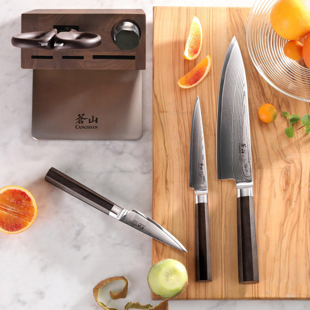 Maya Series 6-Piece HUA Knife Block Set