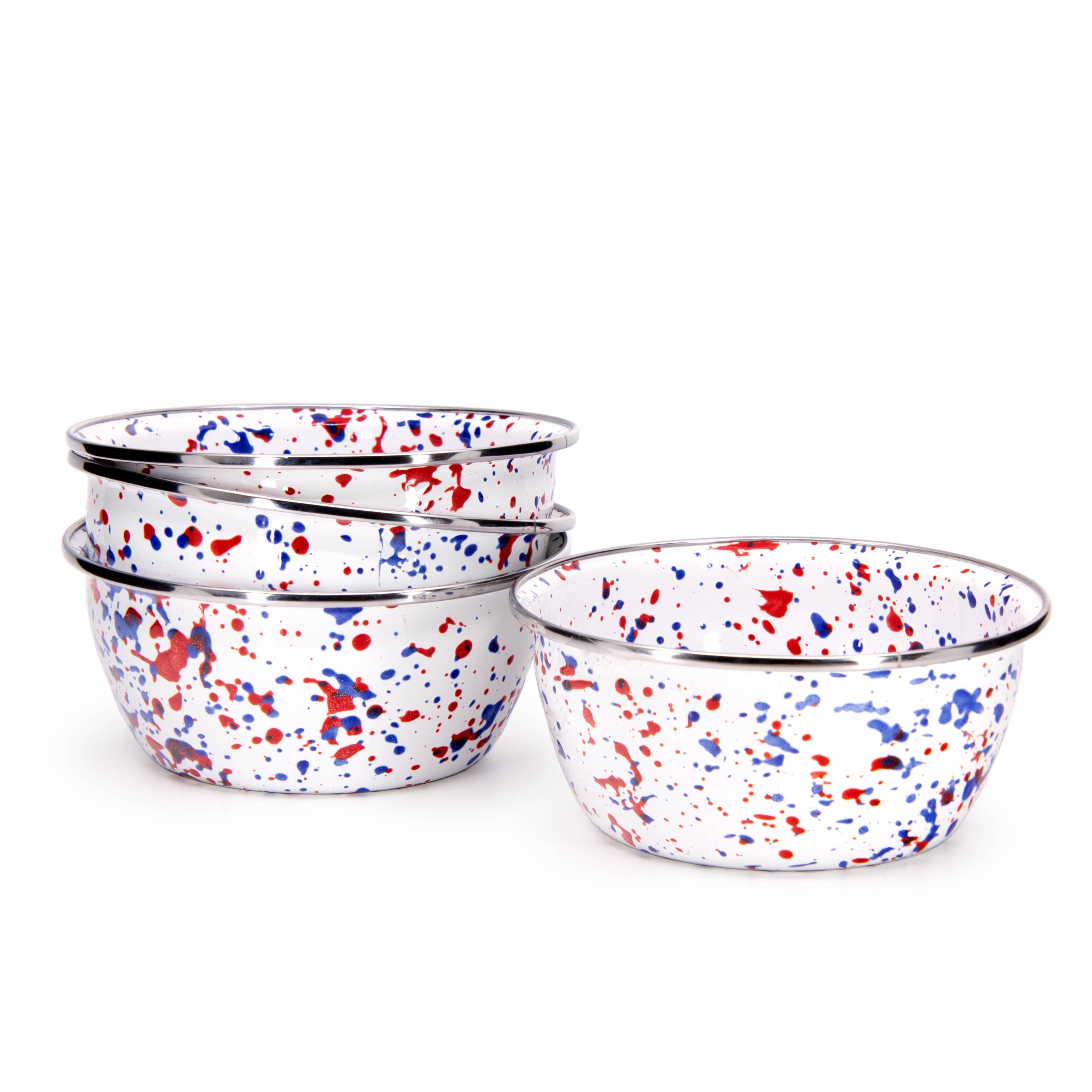 Golden Rabbit Enamelware Americana Salad Bowl – The Cook's Nook