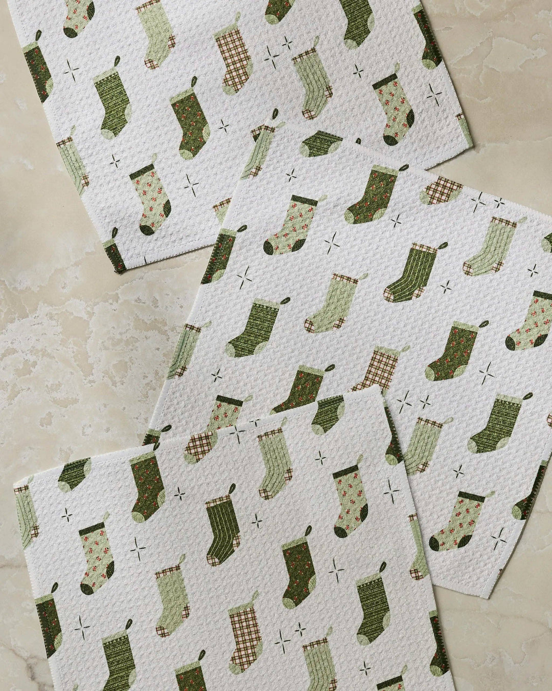Stocking Medley Dishcloth Set - Holiday 2026