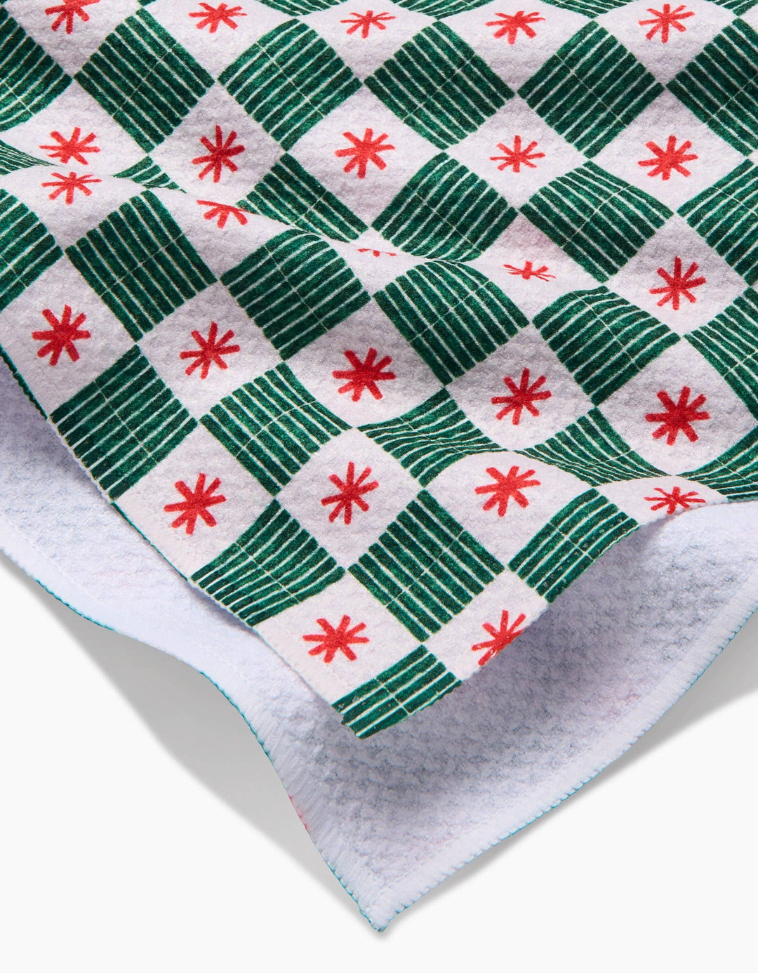 Jolly Grid Kitchen Tea Towel