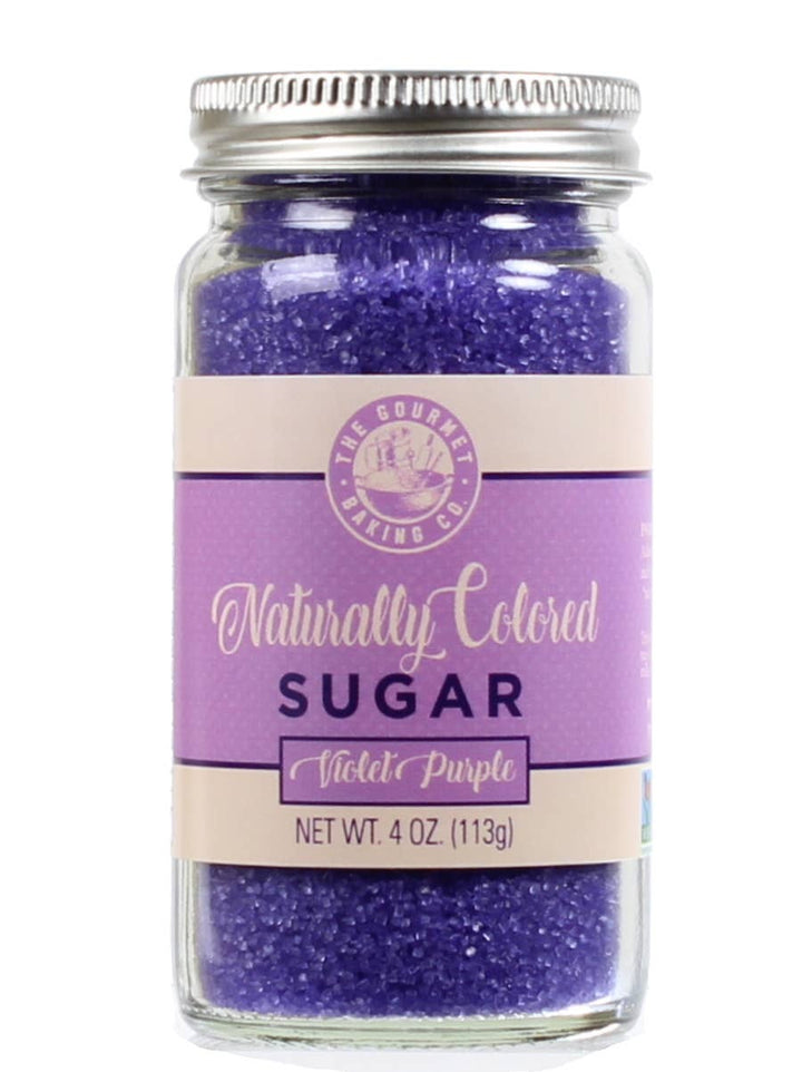 Naturally Colored Purple Violet Sugar 4oz