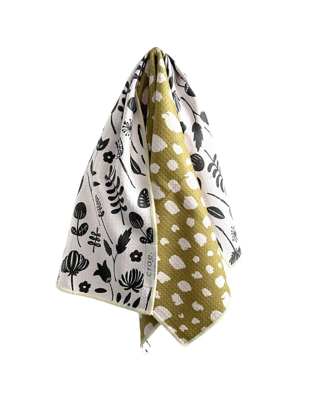 Crae.Home Vintage Highway Reversible Hand Towel