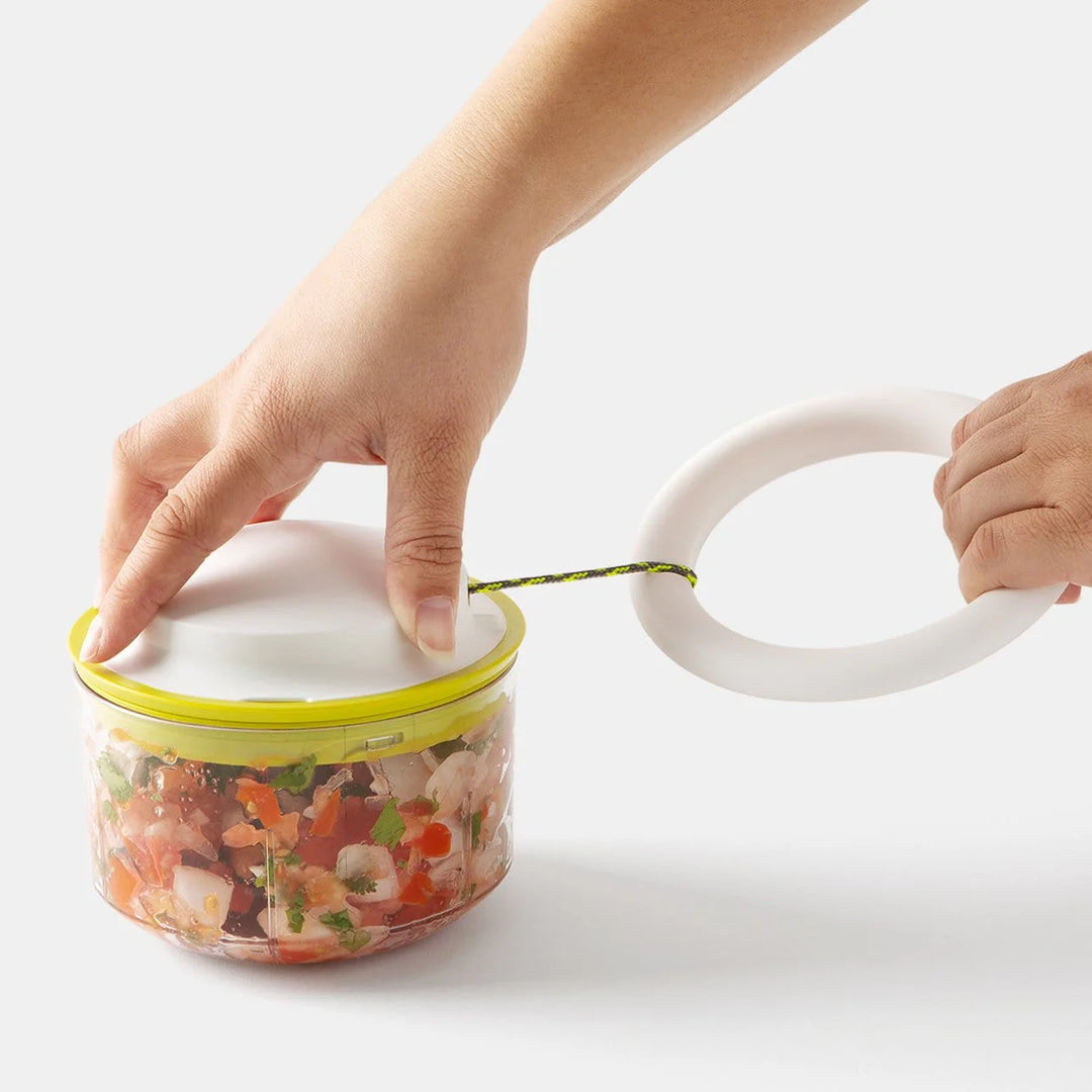 Cook Power Hand Chef’n Veggichop Plus Hand Powered Food Processor – The Cook's Nook