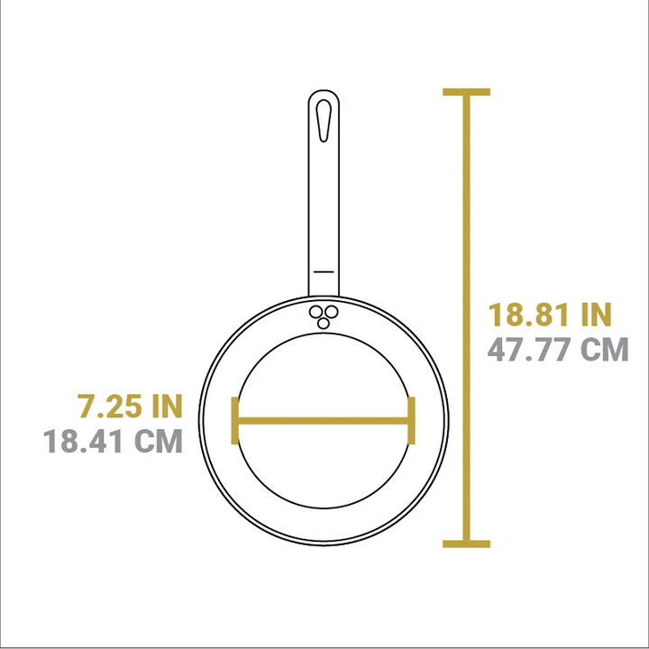 10" Seasoned Carbon Steel Skillet