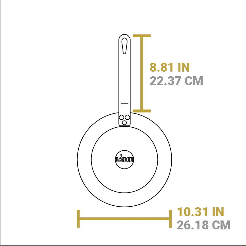 10" Seasoned Carbon Steel Skillet