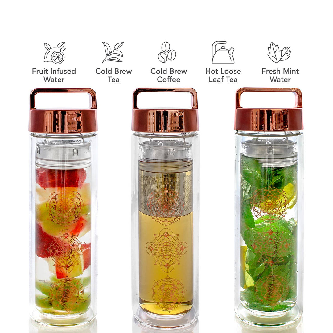 Teabloom All-purpose Beverage Tumbler, 15oz