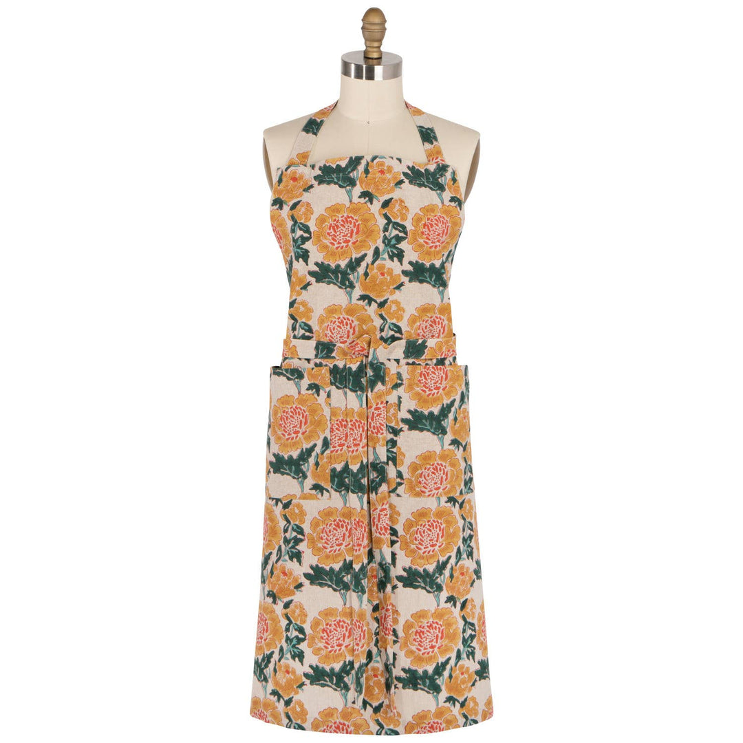 Danica Heirloom - Goldenrise Block Print Apron