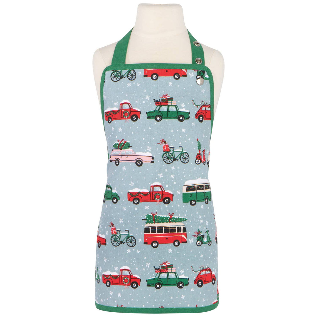 Danica Jubilee Holiday Traffic Christmas Kid's Apron
