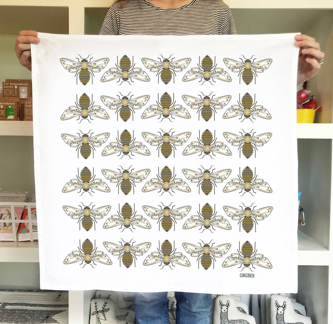 Bee Tea Towel