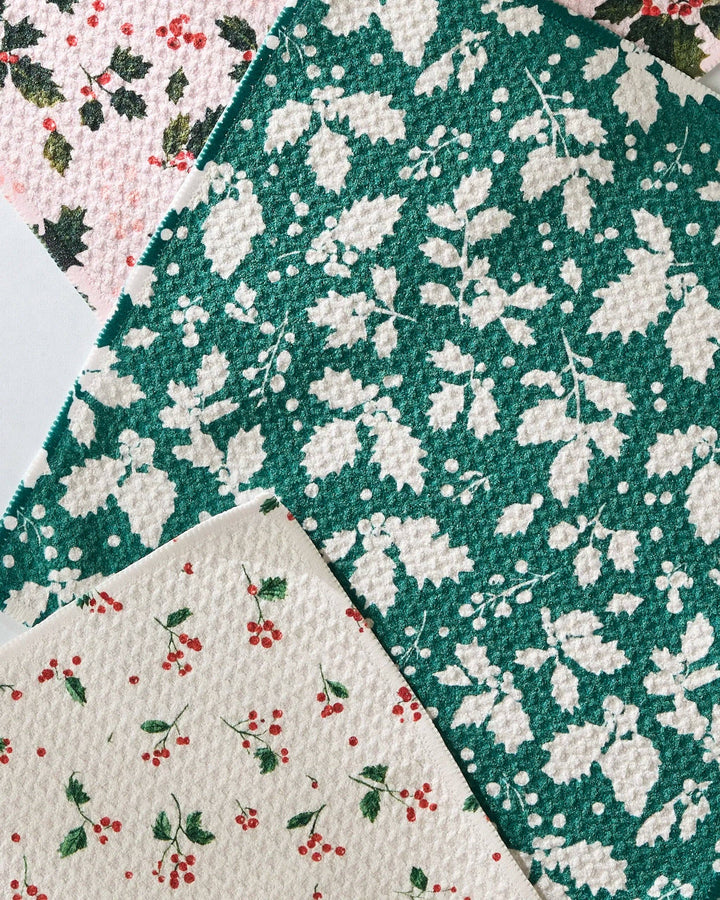 Hollyday Dishcloth Set of 3