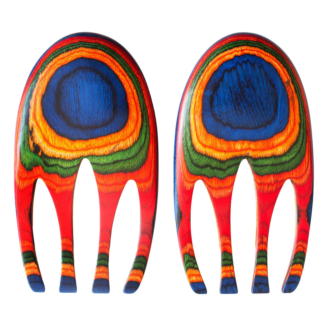 Baltique Marrakesh Salad Hands, Salad Serving Utensilssils