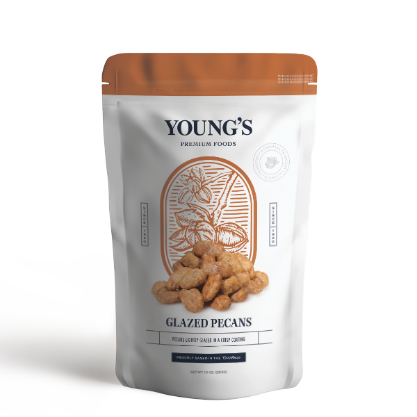 Glazed Pecans Pouches, 4.5oz
