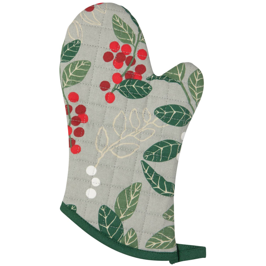 Merry Berry Christmas Oven Mitt