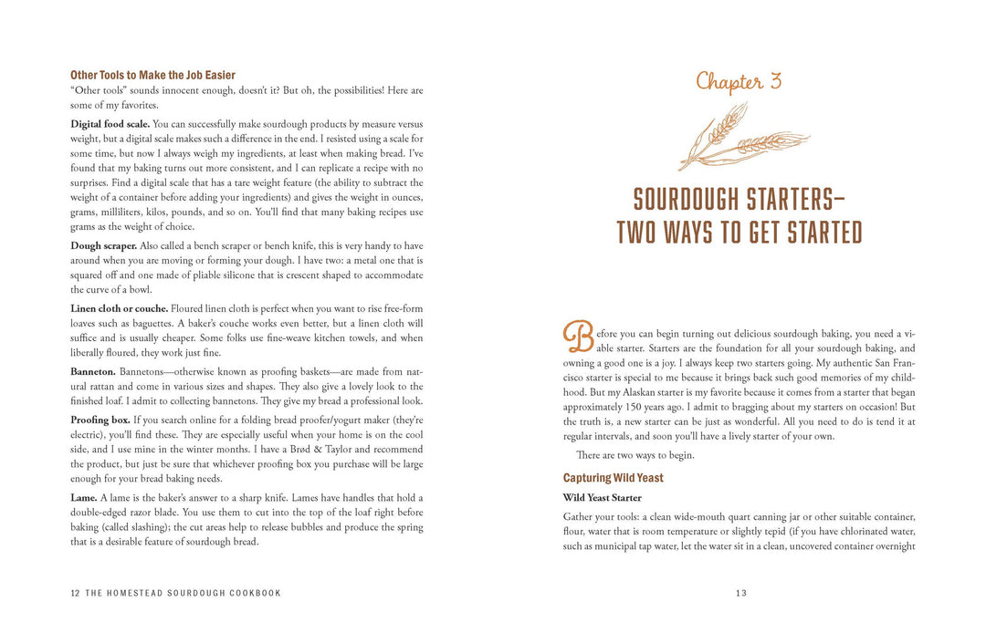 The Homestead Sourdough Cookbook