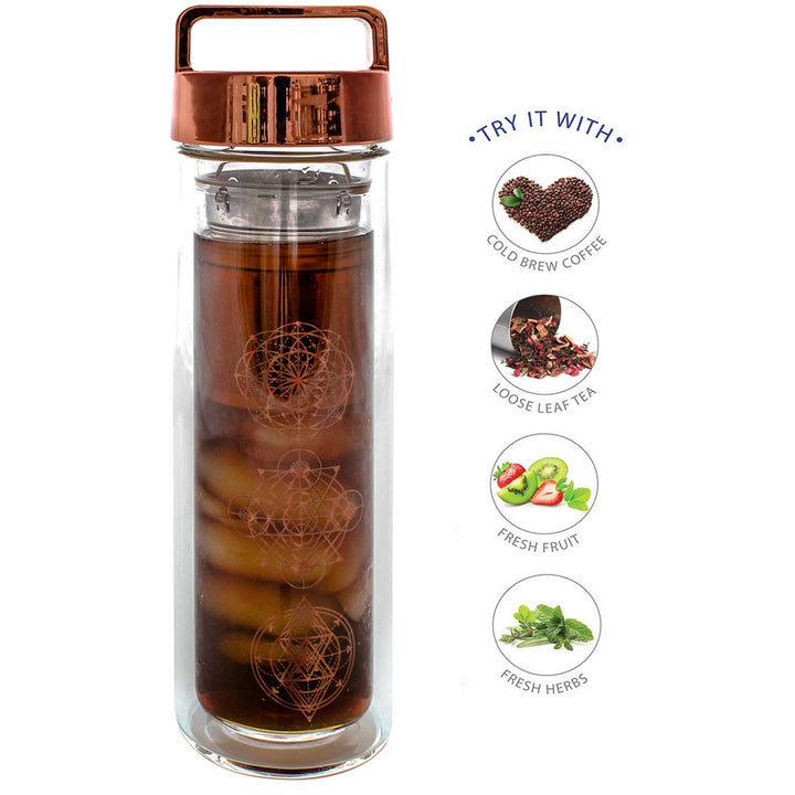 Teabloom All-purpose Beverage Tumbler, 15oz