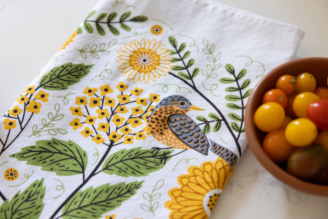 Mums & Robins Tea Towel