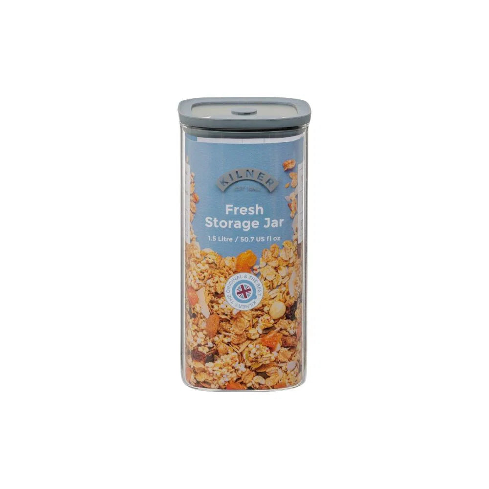 Fresh Storage Square Jar, 50.7oz