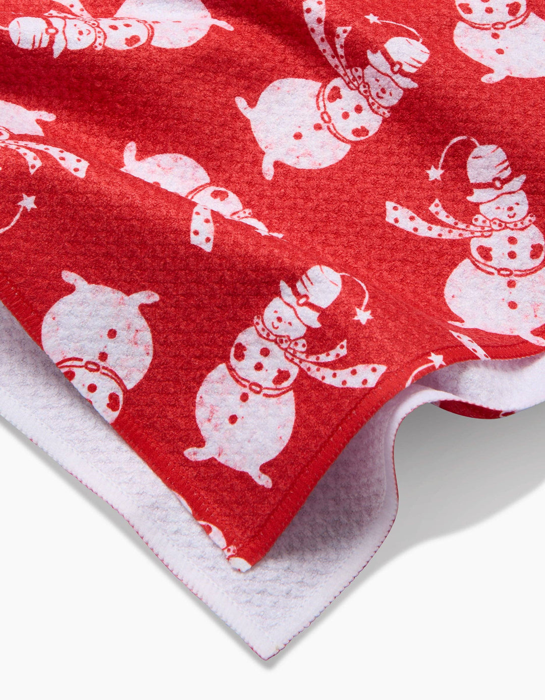 Smiley Frosty Kitchen Tea Towel