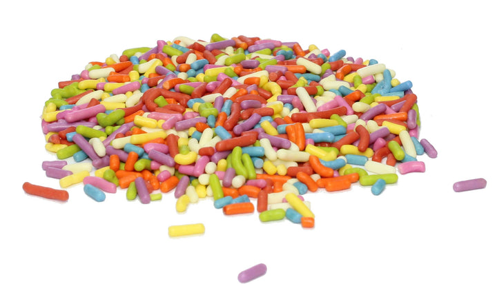 Naturally Colored Rainbow Sprinkles 3.1oz
