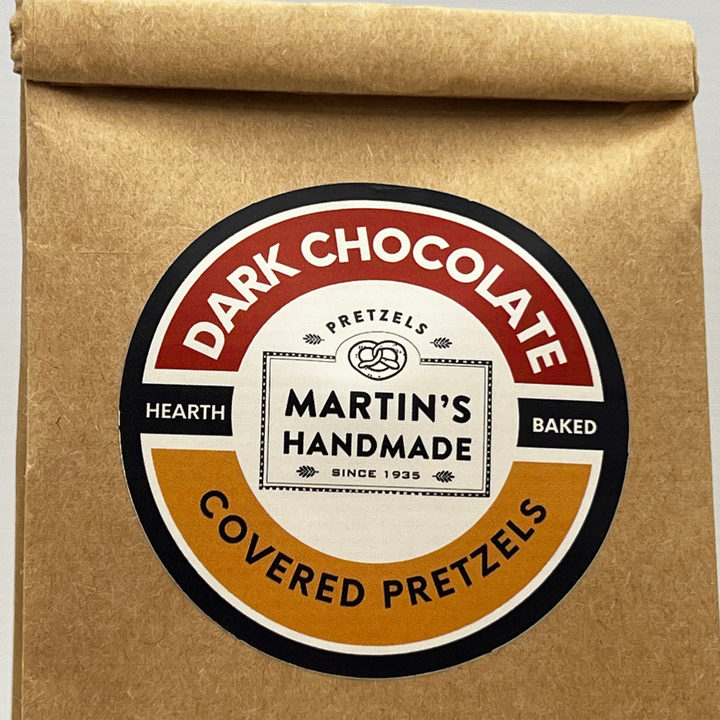Hand-Dipped Dark Chocolate Covered Pretzels, 3 Pack