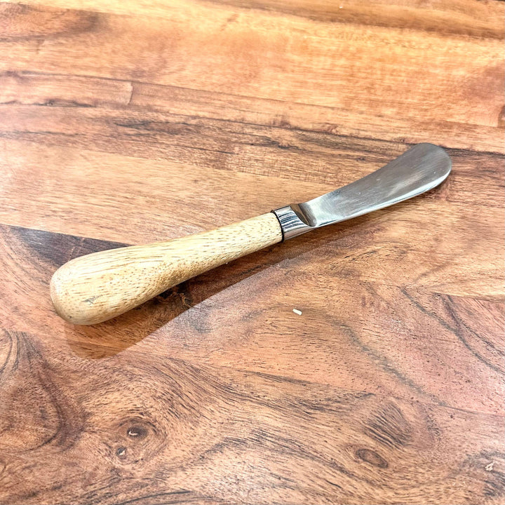 Wooden Handle Steel Spreader