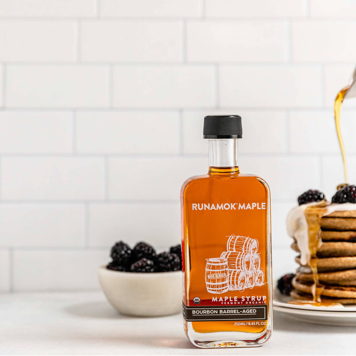 Bourbon Barrel-Aged Maple Syrup