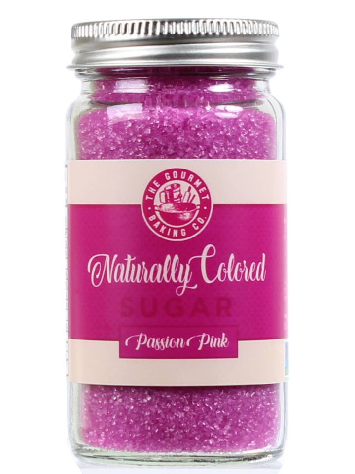 Naturally Colored Pink Passion Sugar 4oz
