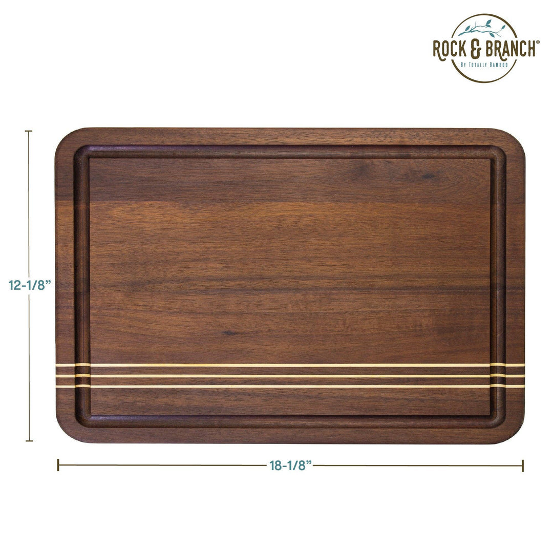 Rock & Branch® Acacia Wood Cutting Board with Juice Groove