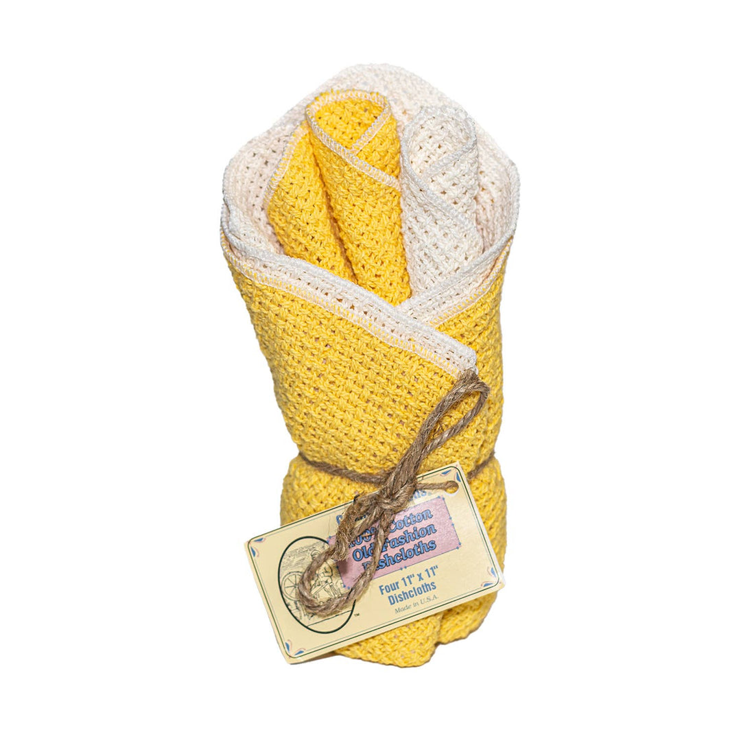 Country Cottons Dishcloths, Set of 4