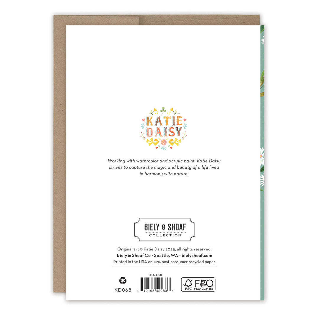 A Year of Wishes Book Stack Birthday Card