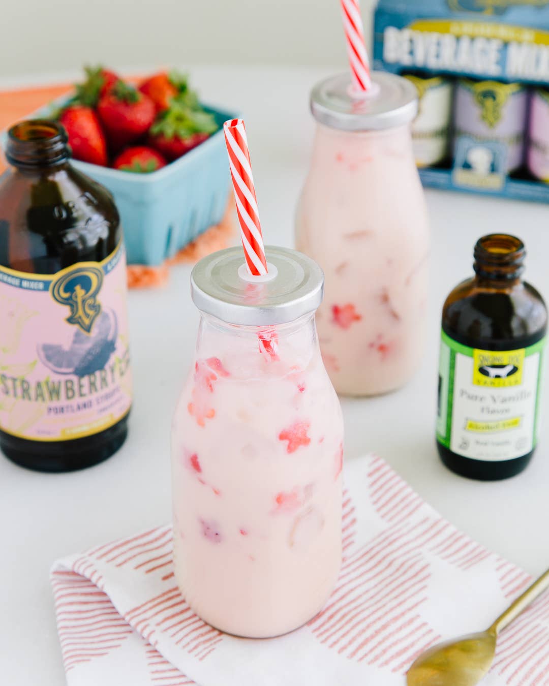 Strawberry Lemon Lime Syrup, 12oz