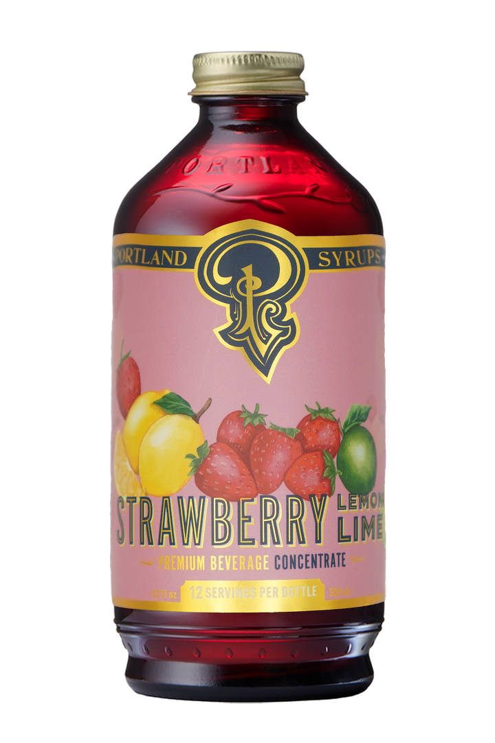 Strawberry Lemon Lime Syrup, 12oz