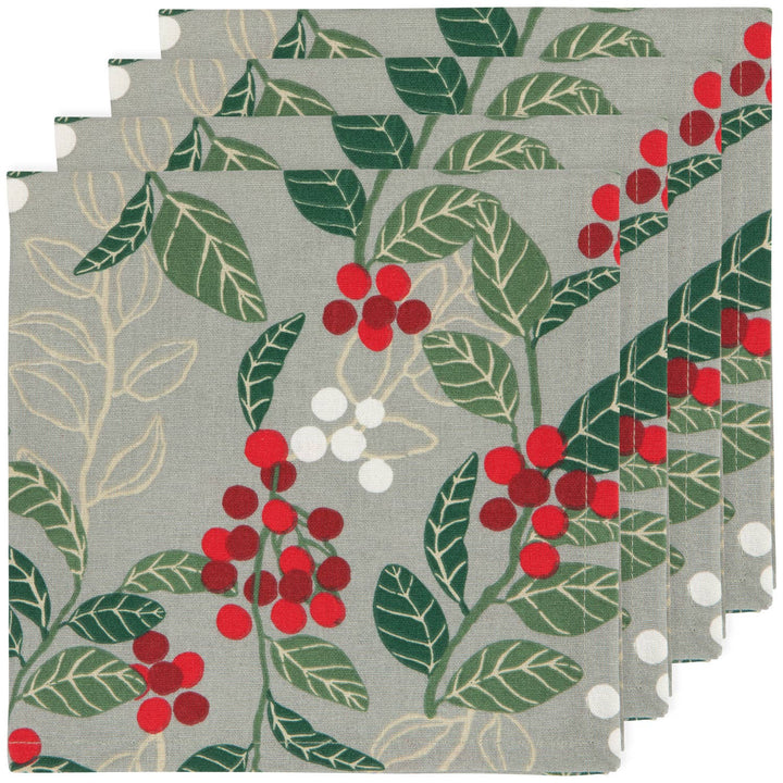 Merry Berry Christmas Napkins Set of 4