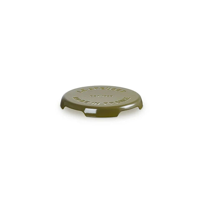 Enameled Cast Iron Signature Trivet - Olive