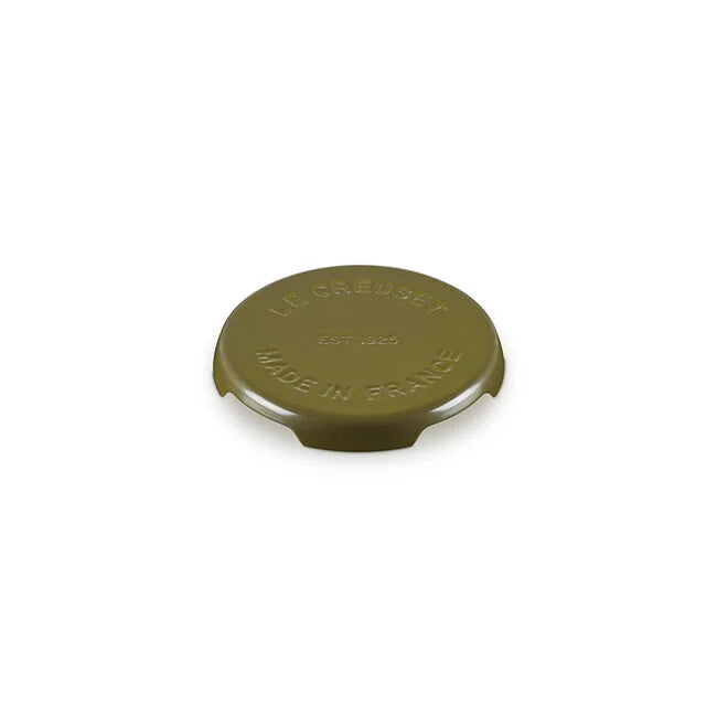 Enameled Cast Iron Signature Trivet - Olive